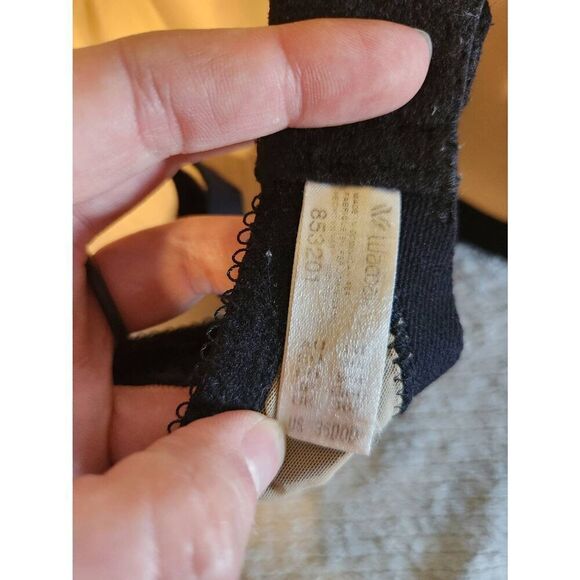 Wacoal Lace Finesse T-Shirt Bra 853201 Black Nude 38DDD - Picture 3 of 3